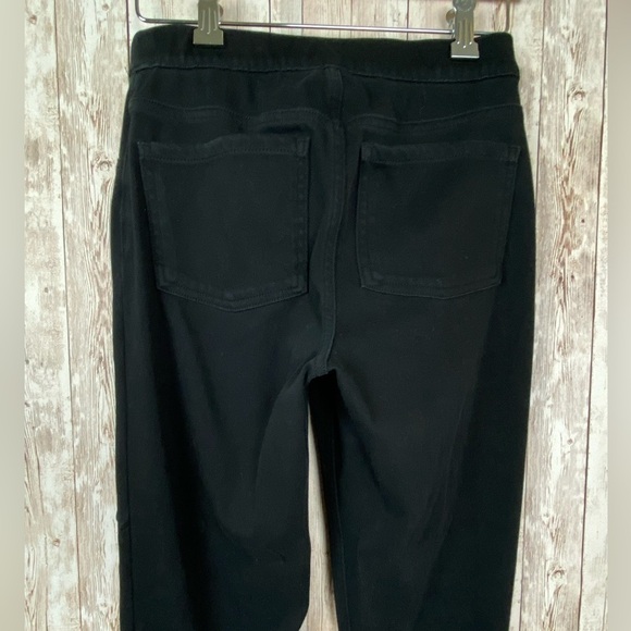 Spanx Black Denim Jeggings Size Small - Picture 6 of 14
